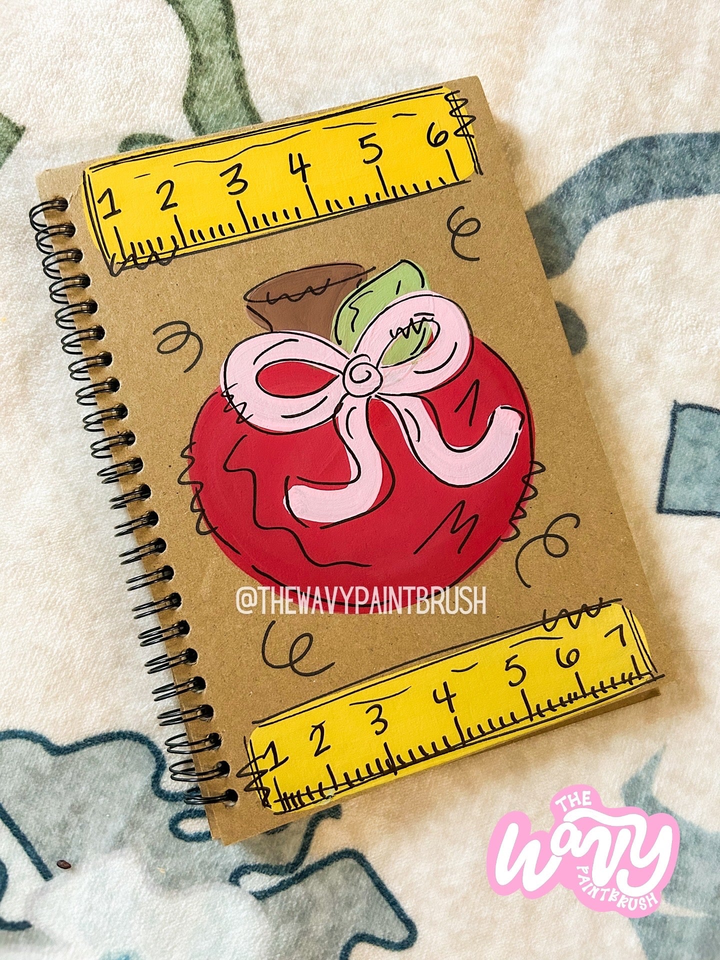 Custom Hand Painted Spiral Bound Notebooks - “Class of”