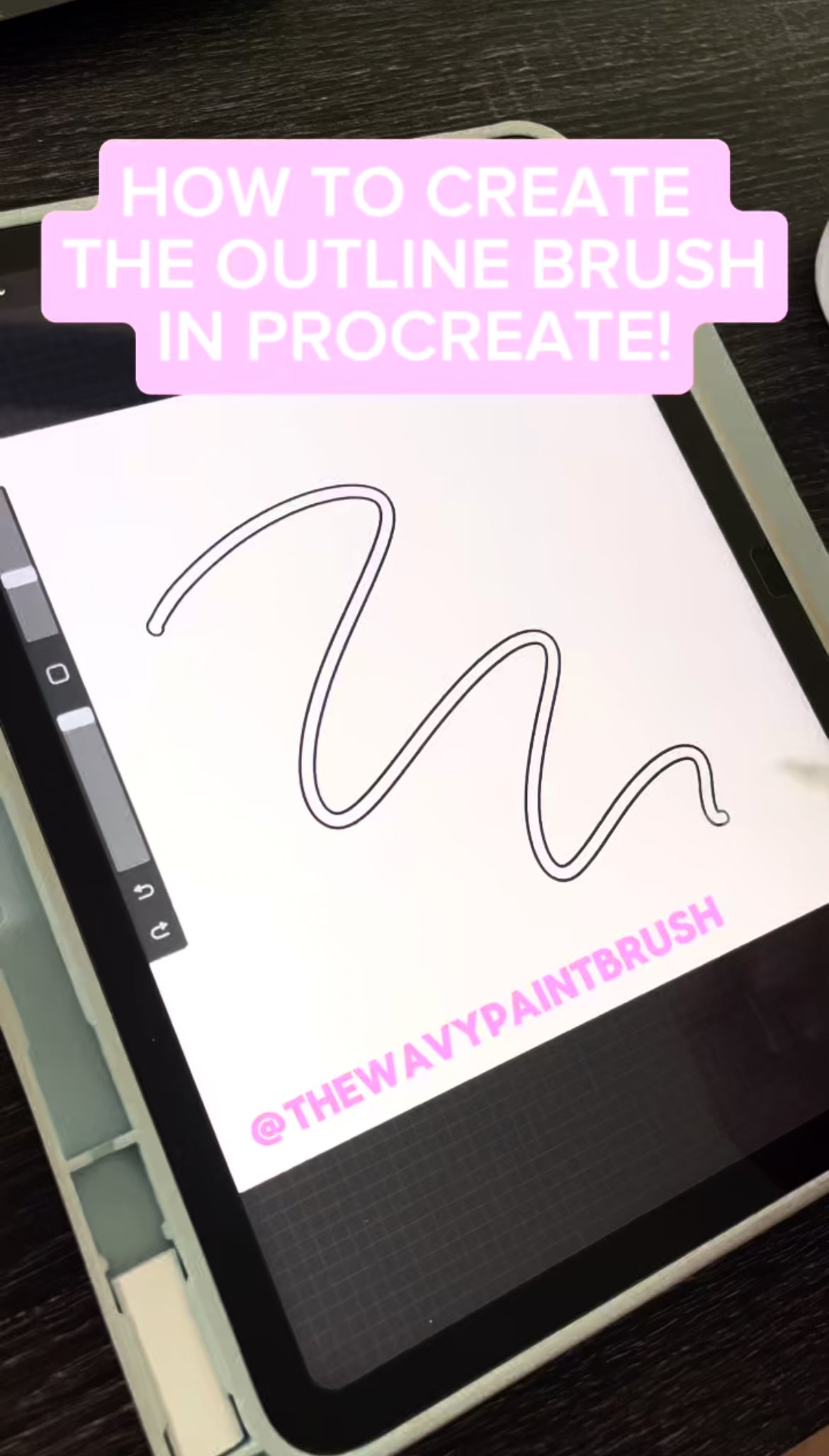 Outline Brush - Quick Procreate Tutorial