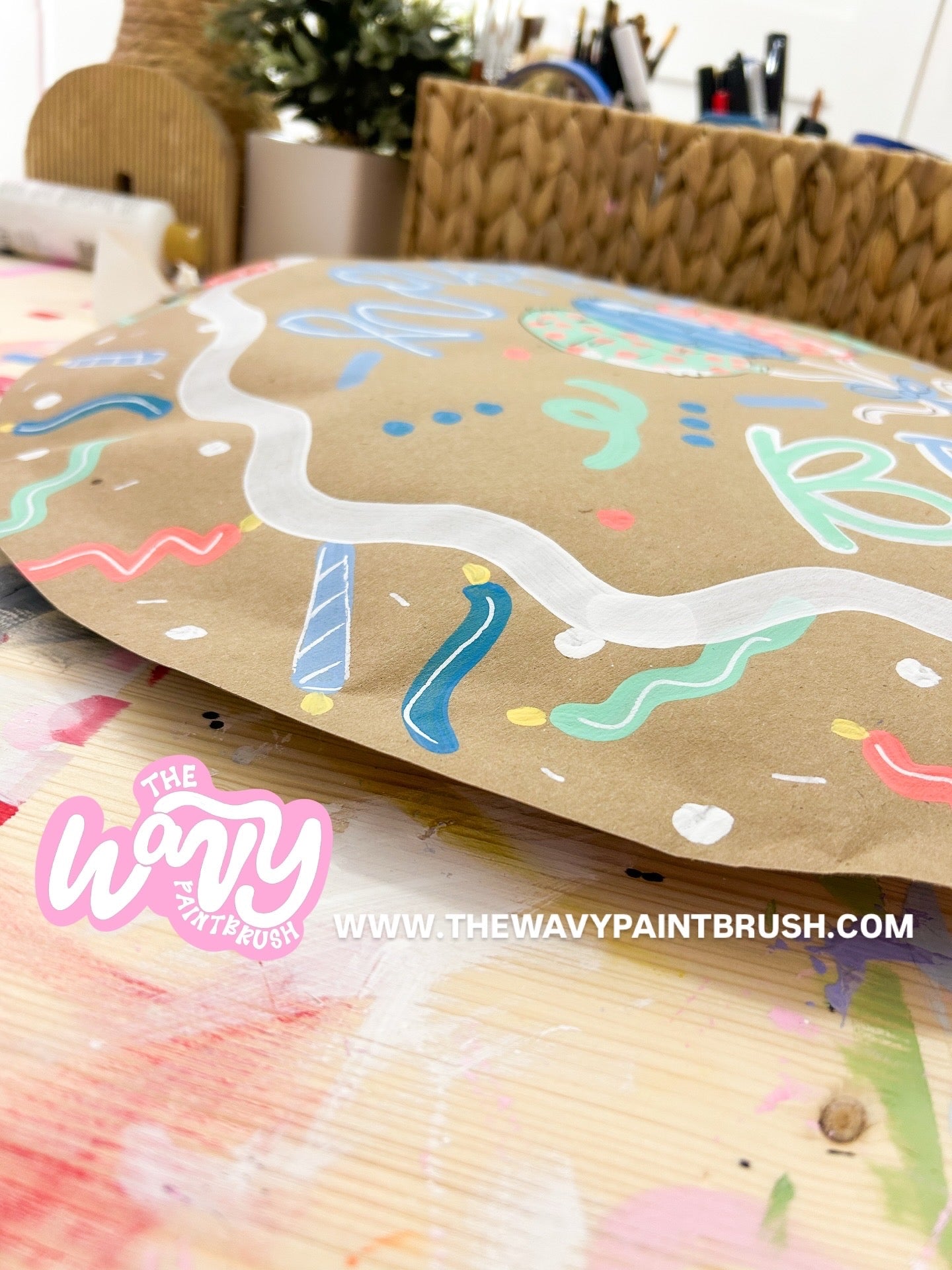 Custom PopOut 3D Party Signs - PLAIN EDGE
