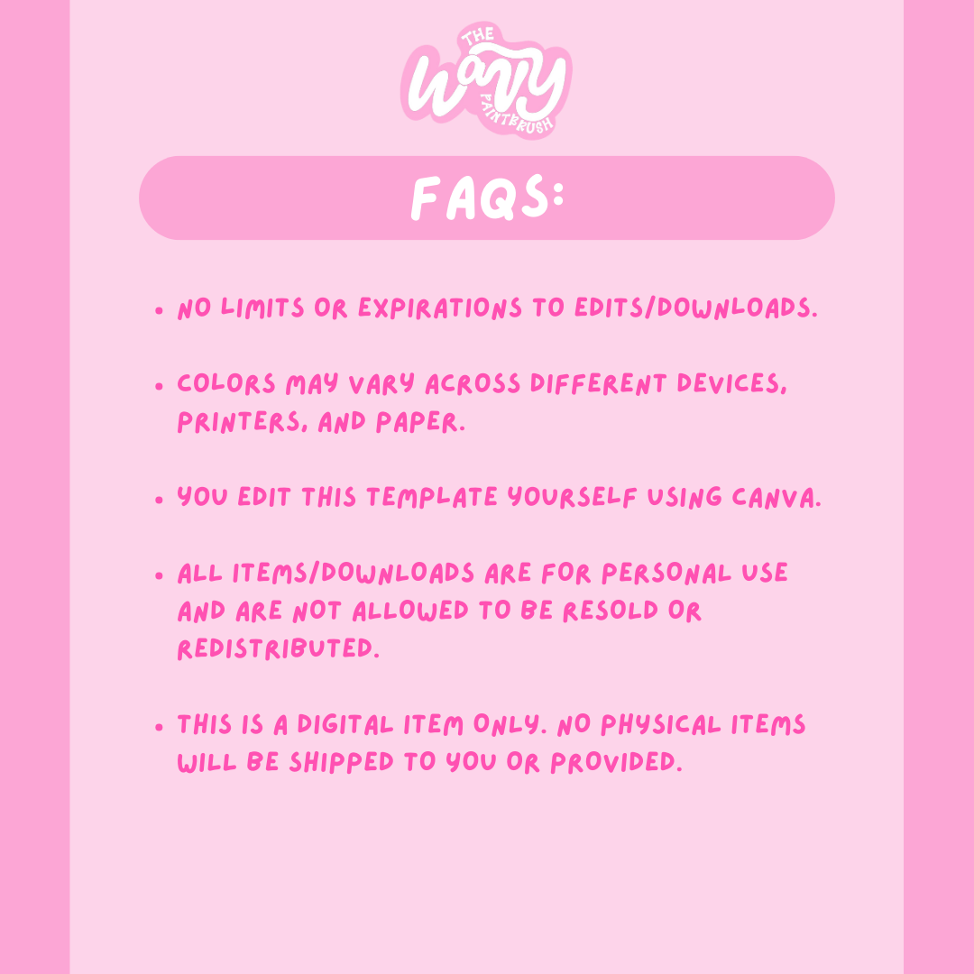 Banner Info/Hanging Card Template (5.5”W x 4.25”H)