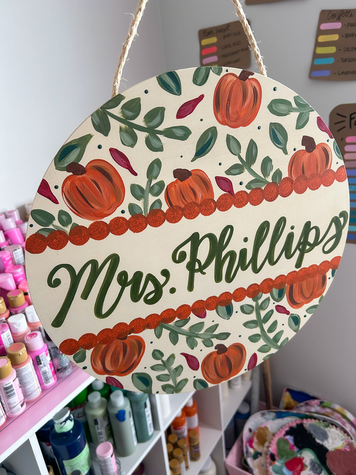 Fall Door Hanger Preorder - Design #4