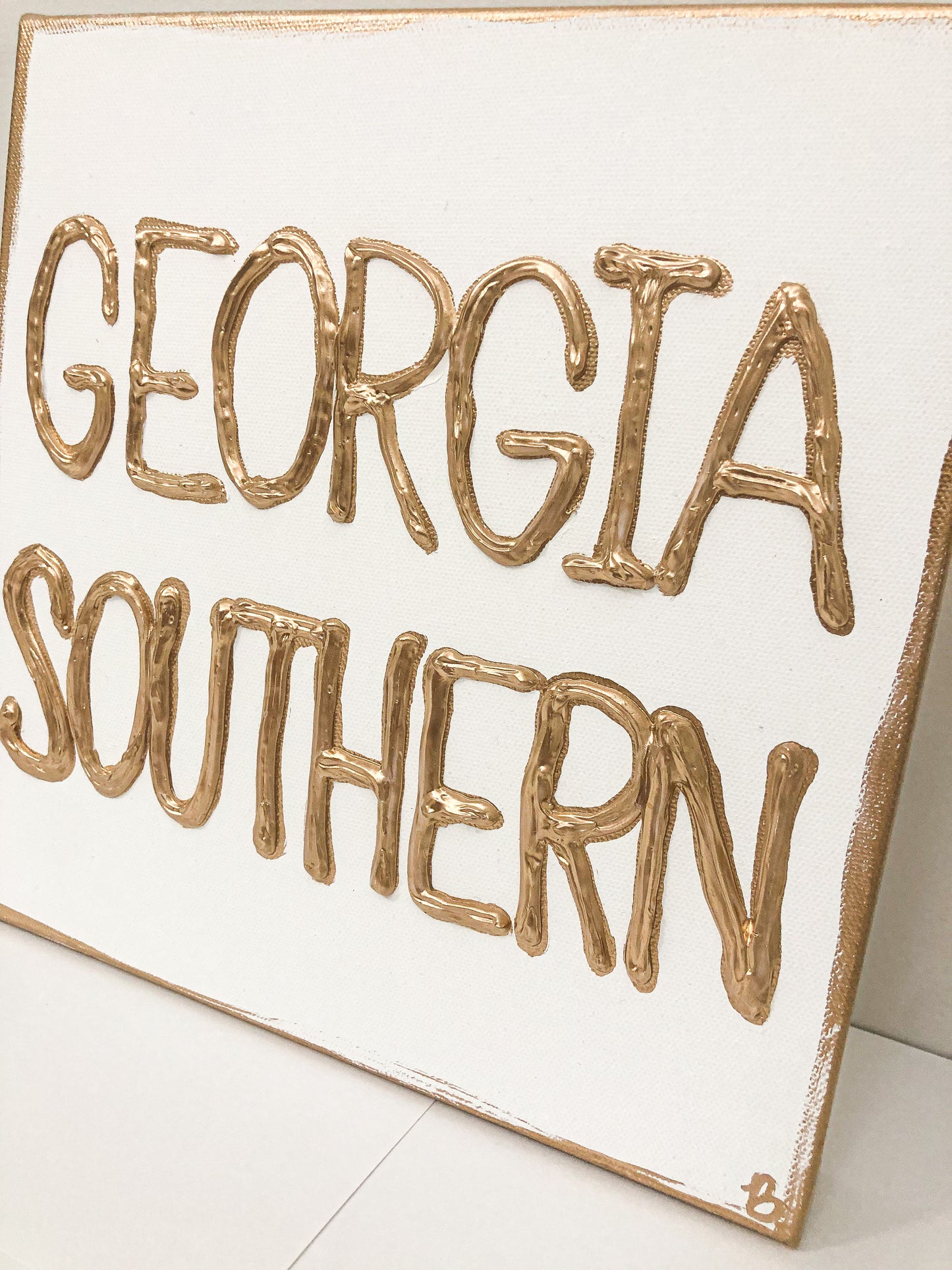 Personal Wording Textured Art