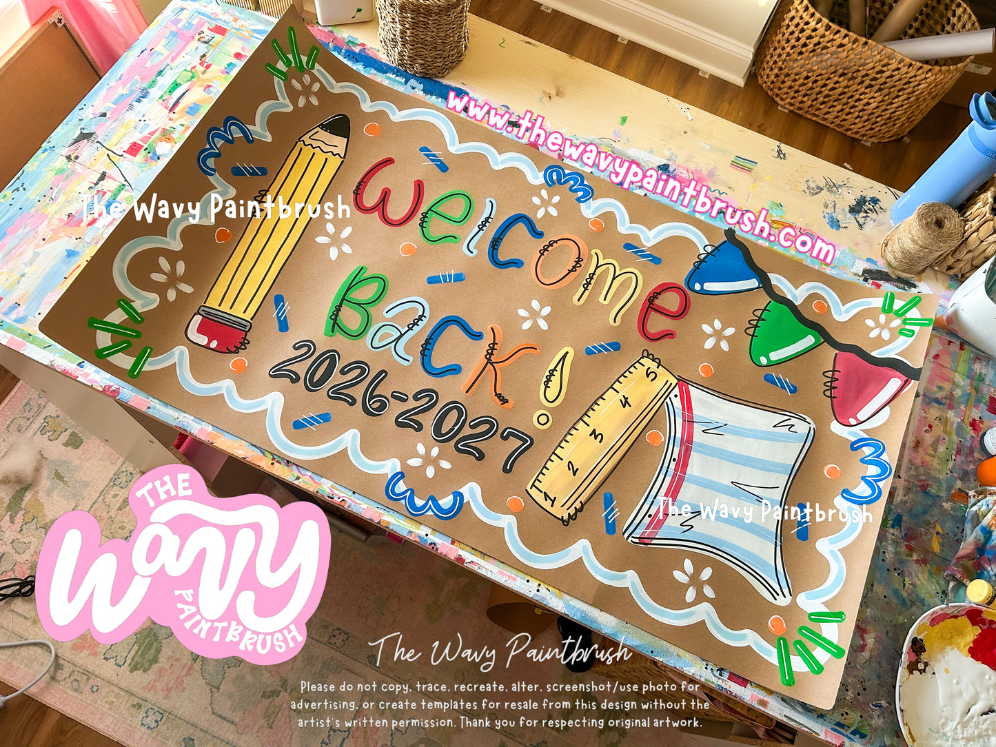 Ready to Ship Banner - School