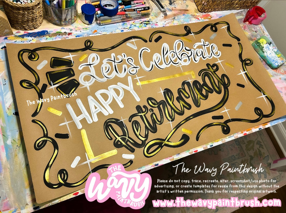 Ready to Ship Banner - Retirement
