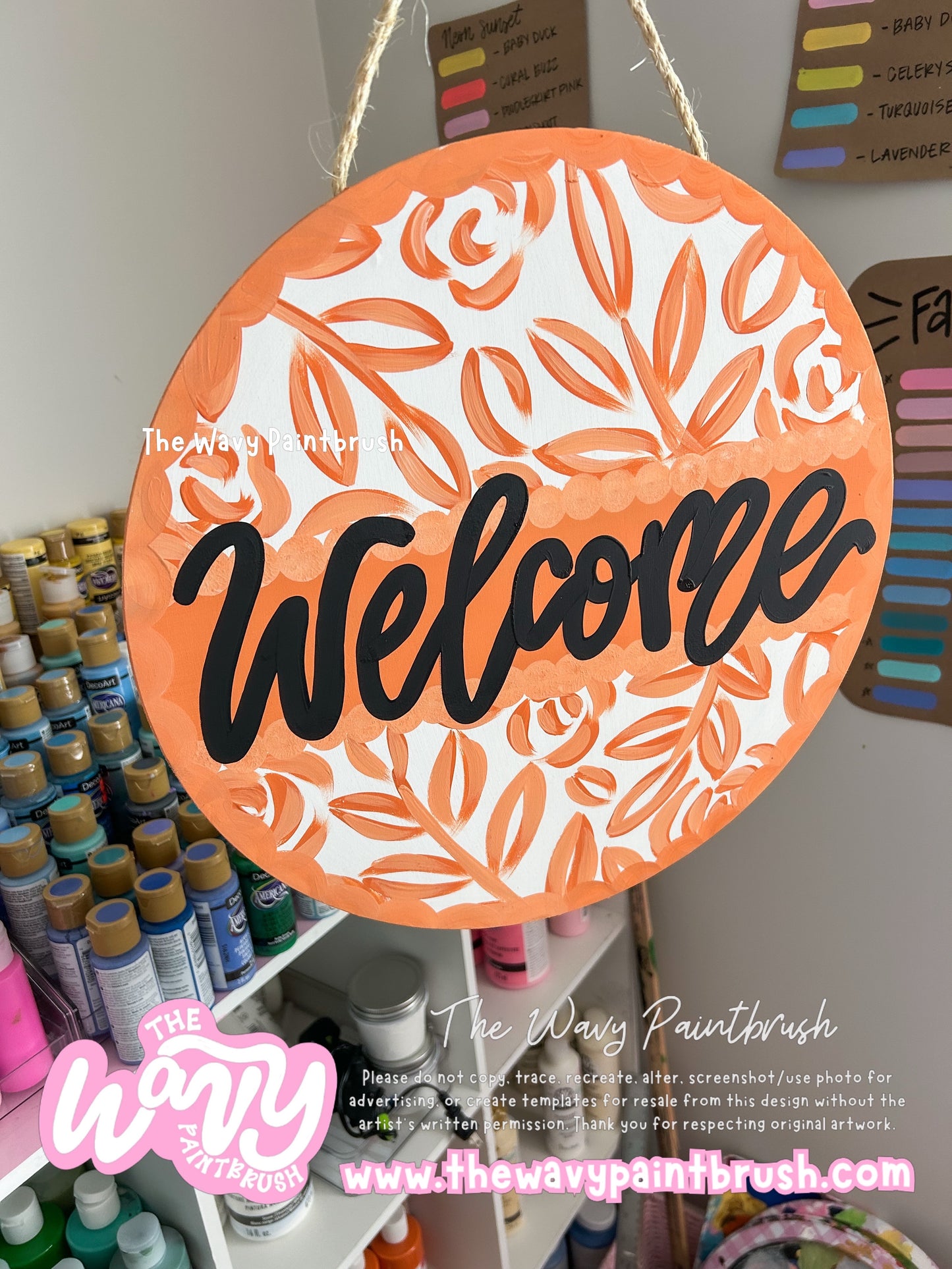 Fall Door Hanger Preorder - Design #3