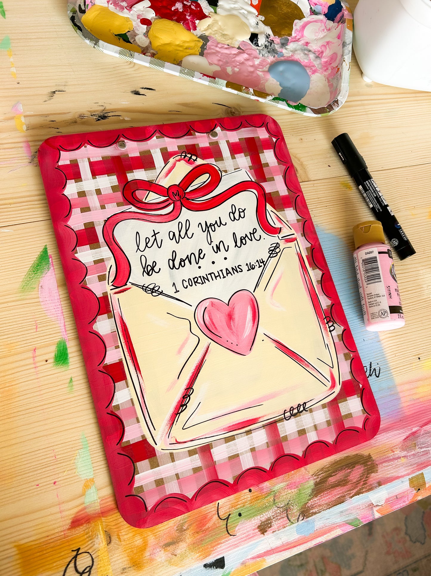 Valentineās Day Clipboard Design #1 | Preorder