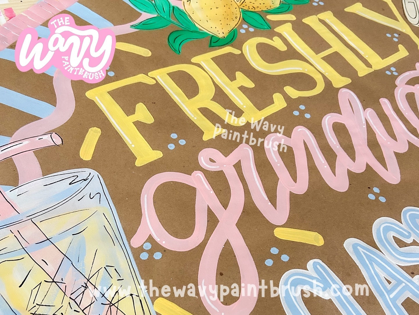 Ready to Ship Oval Banner w/ Added Fringe Edge