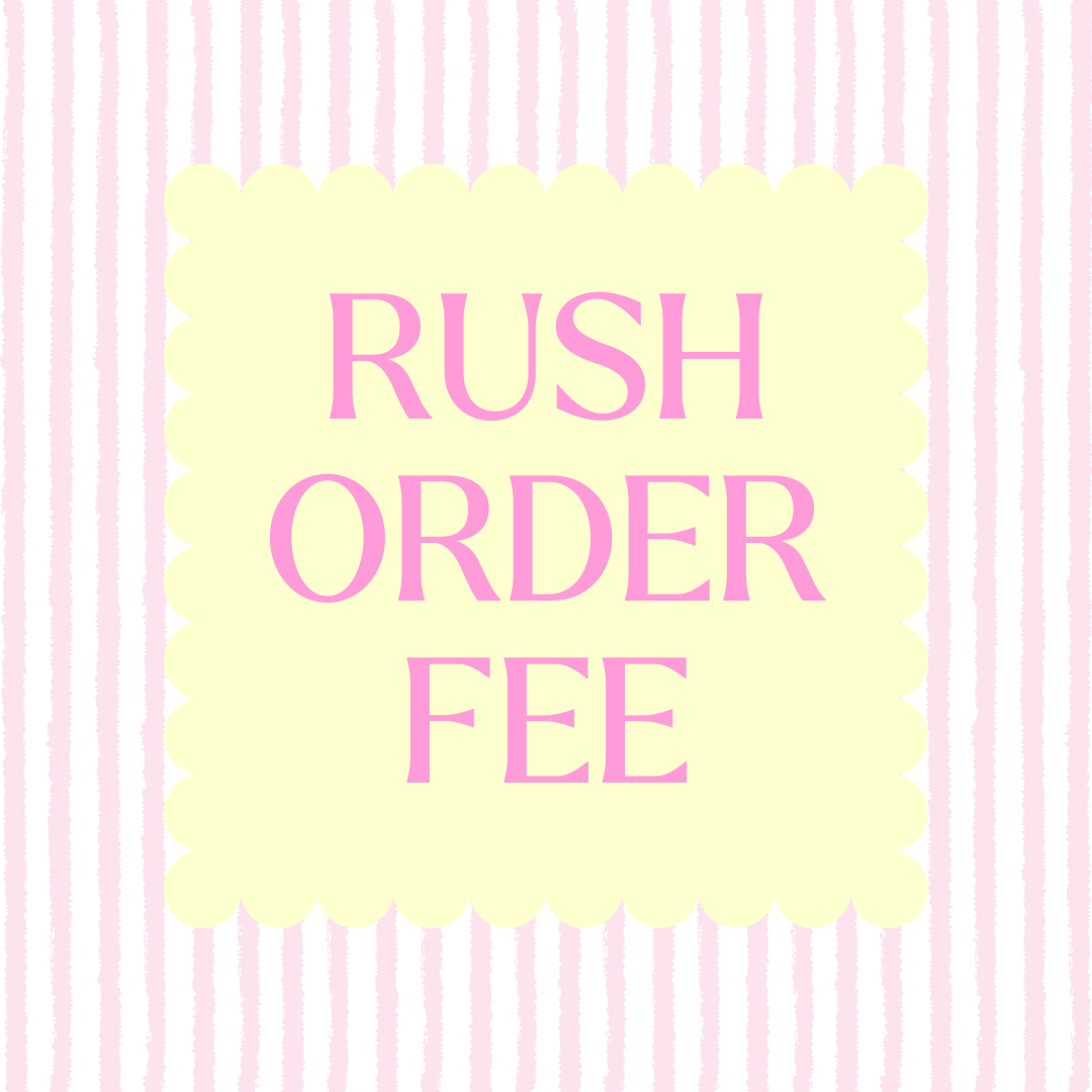 Rush Order Fees for CUSTOM Banners + Signs | 1-week timeframe