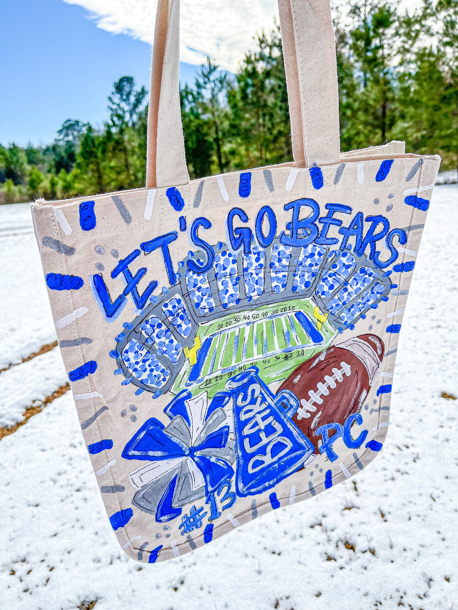 Hand Painted Canvas Totes