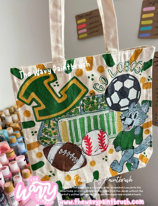 CUSTOM Canvas Totes - 3 Bag Style Options