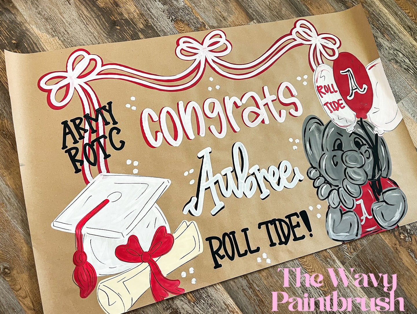 Graduation Butcher Paper Banners - Custom