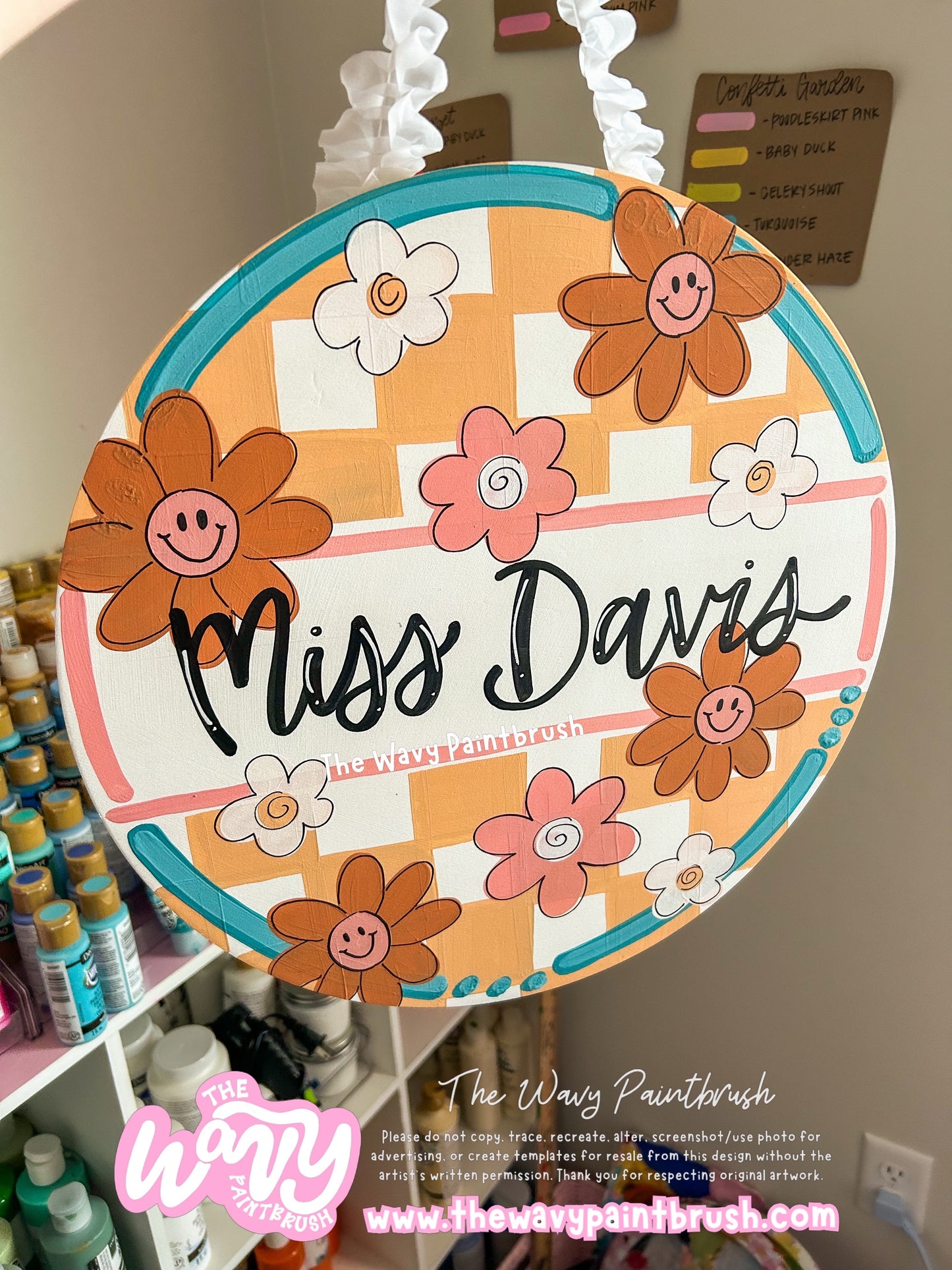 FULLY CUSTOM Door Hanger