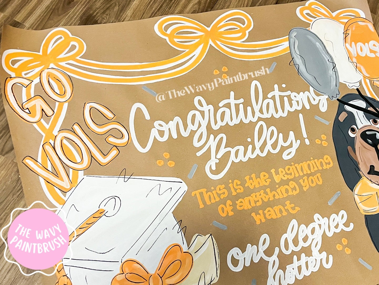 Graduation Butcher Paper Banners - Custom
