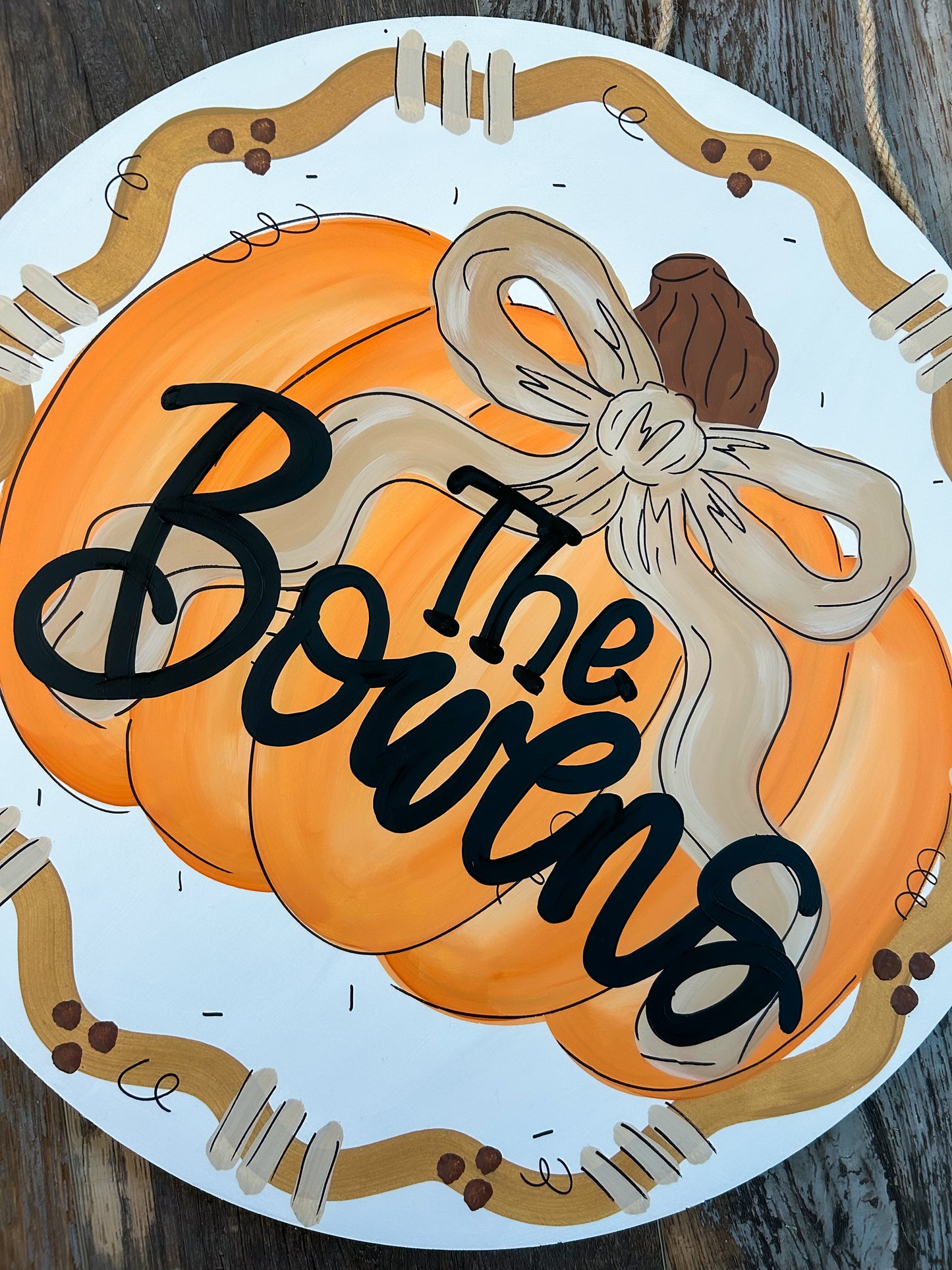 Custom | Fall Door Hanger