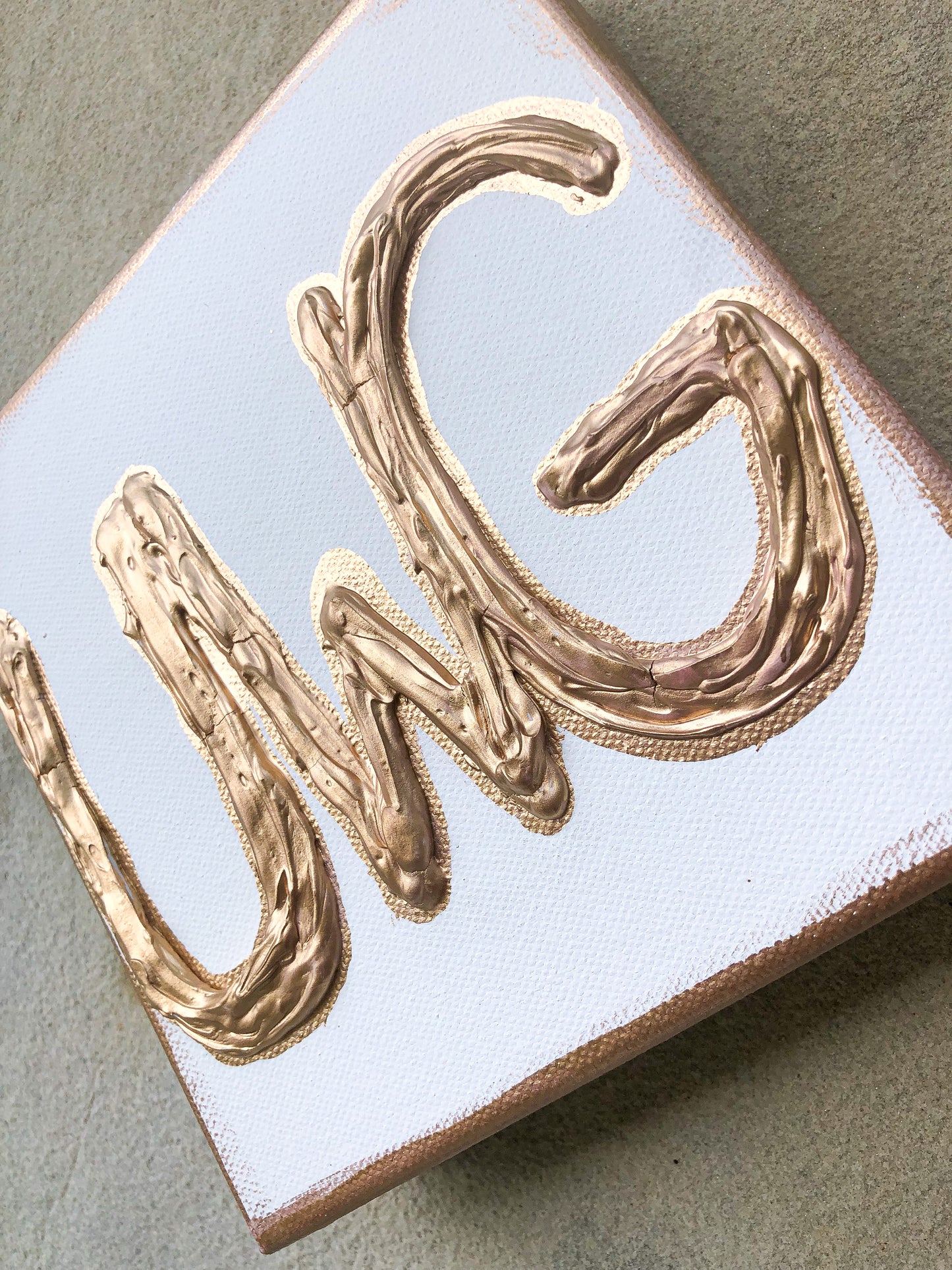 Gold Letter Art