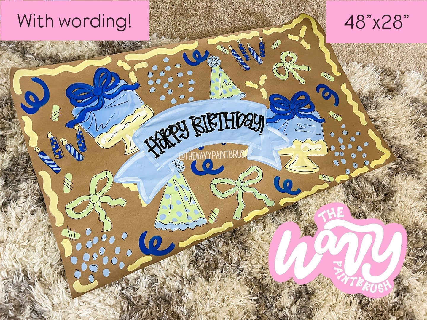 Ready to Ship Banners - Birthdays