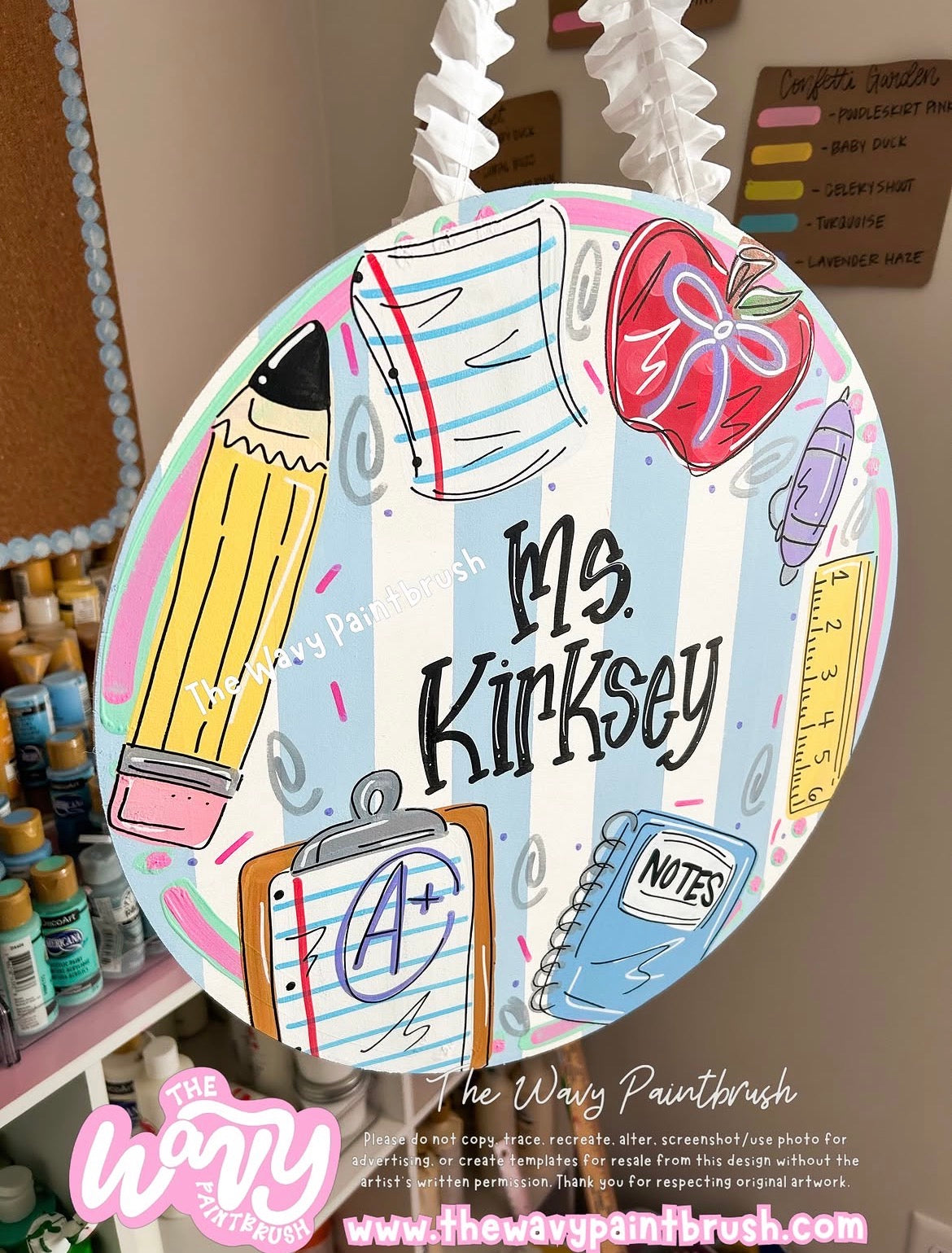 FULLY CUSTOM Door Hanger