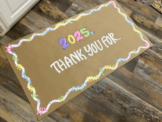 Design #4 (fill in the empty space with handwritten messages) | Preorder