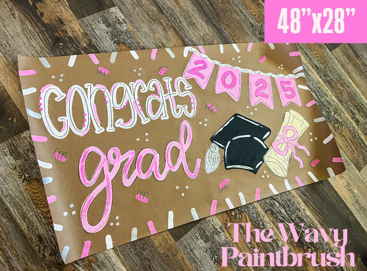 FULLY CUSTOM “class of” Banners