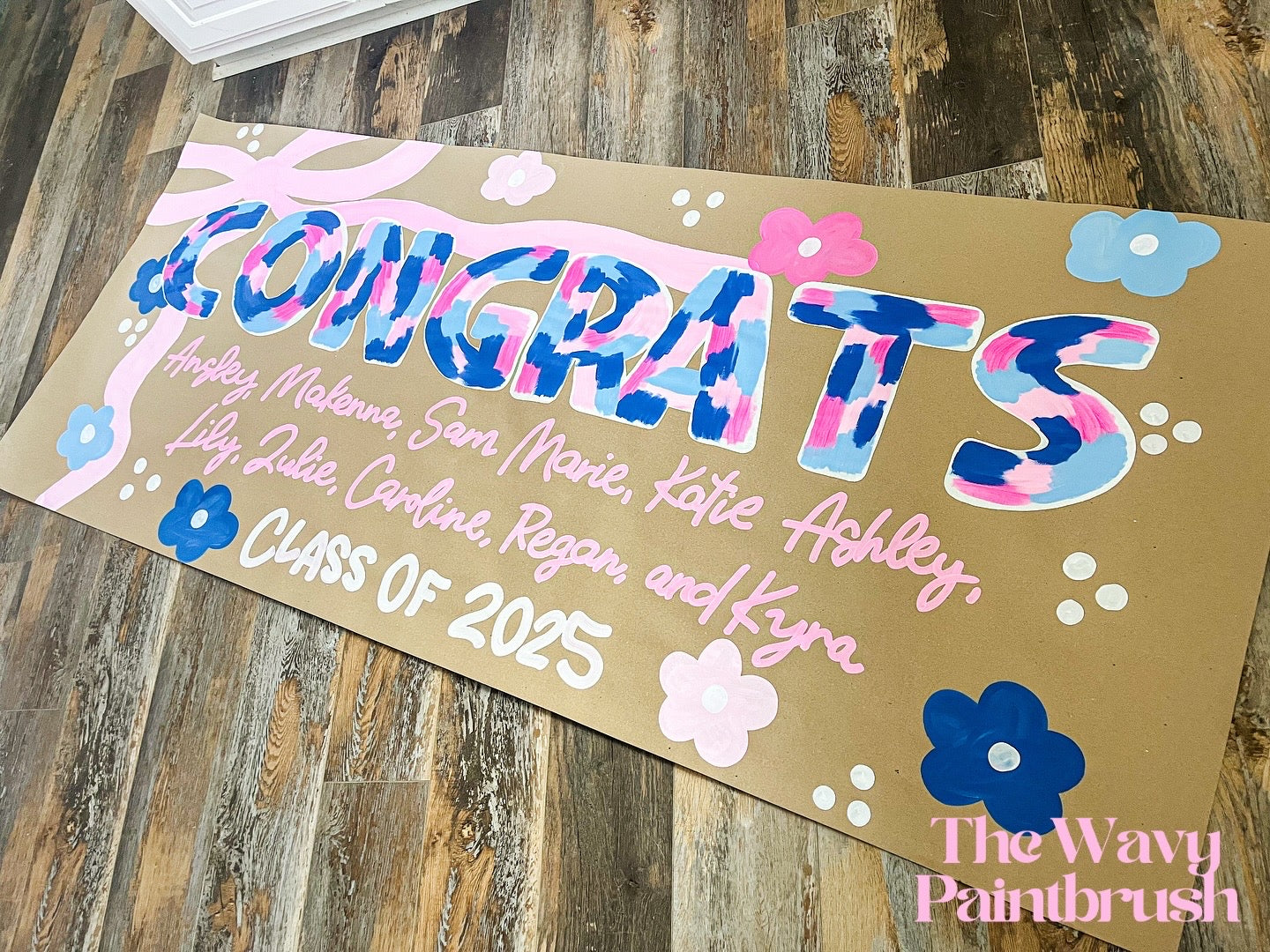 Graduation Butcher Paper Banners - Custom