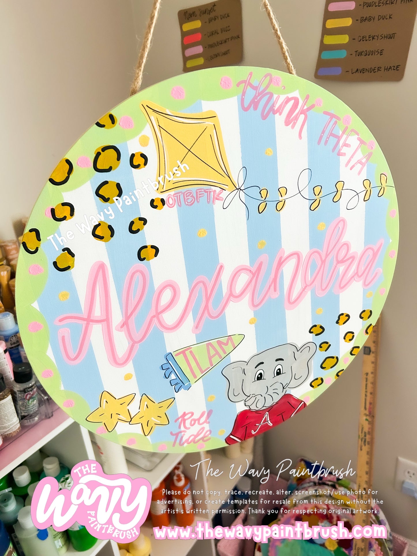 FULLY CUSTOM Door Hanger