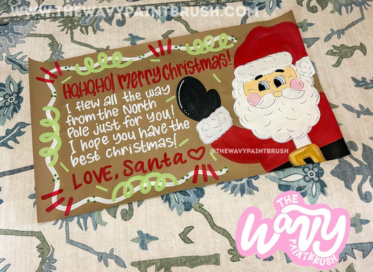 Santa Farewell Banner - Design #1 | Preorder