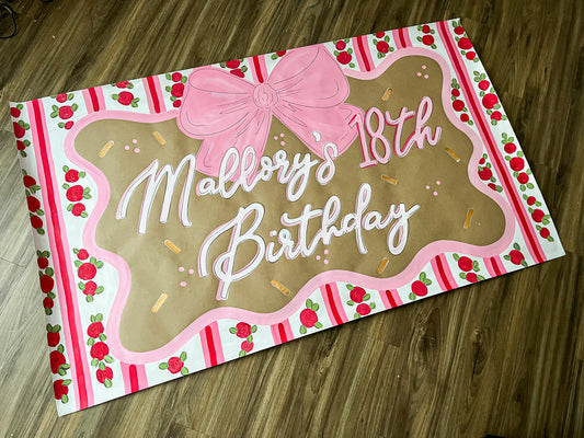 Birthday Banners - Custom