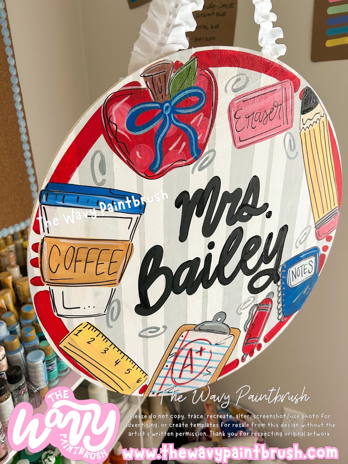 FULLY CUSTOM Door Hanger