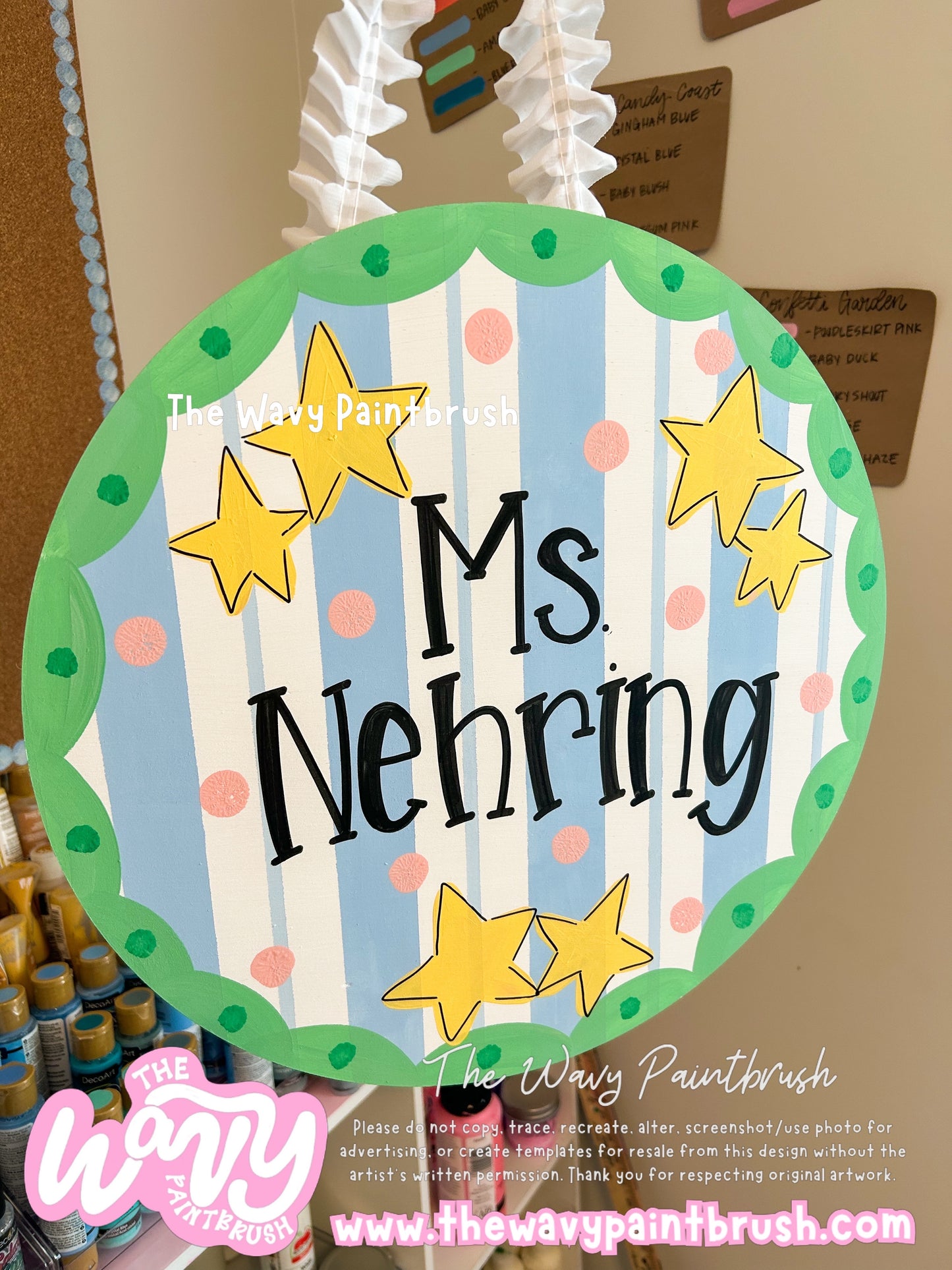 FULLY CUSTOM Door Hanger
