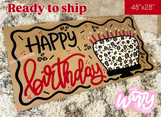 Ready to Ship Banner - Birthday