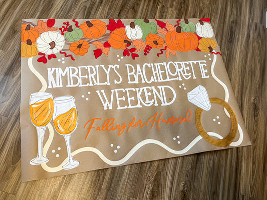 FULLY CUSTOM - Fall + Halloween Banners