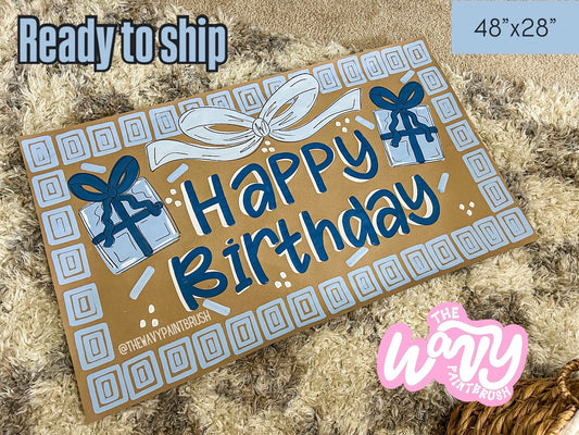 Ready to Ship Banners - Birthdays