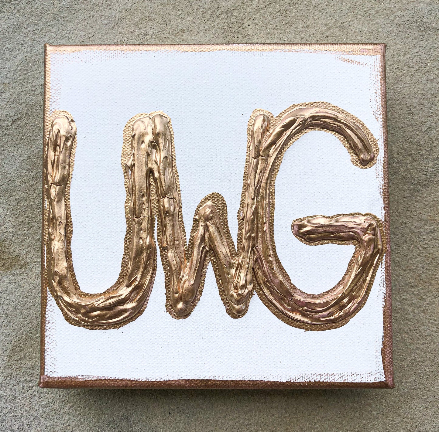 Gold Letter Art