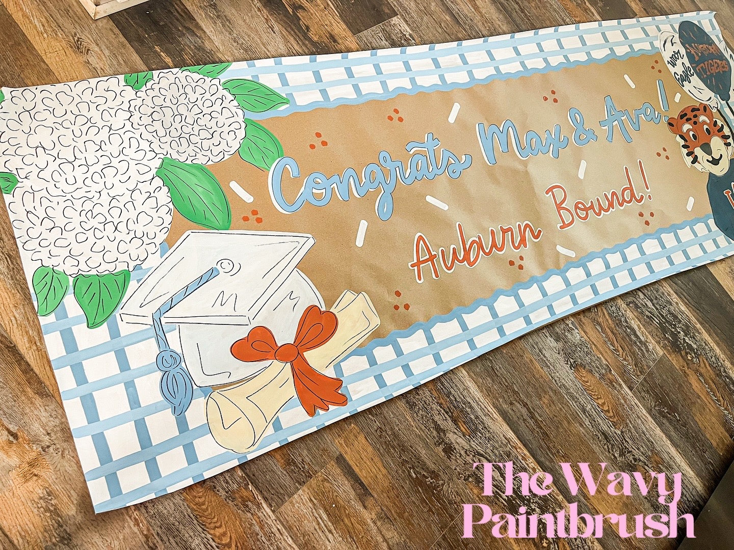 Graduation Butcher Paper Banners - Custom