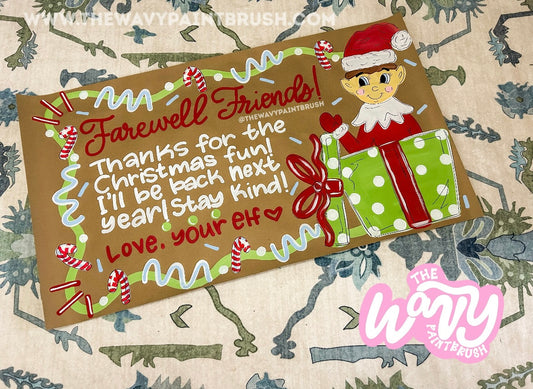 Elf Farewell Banner #1 | Preorder