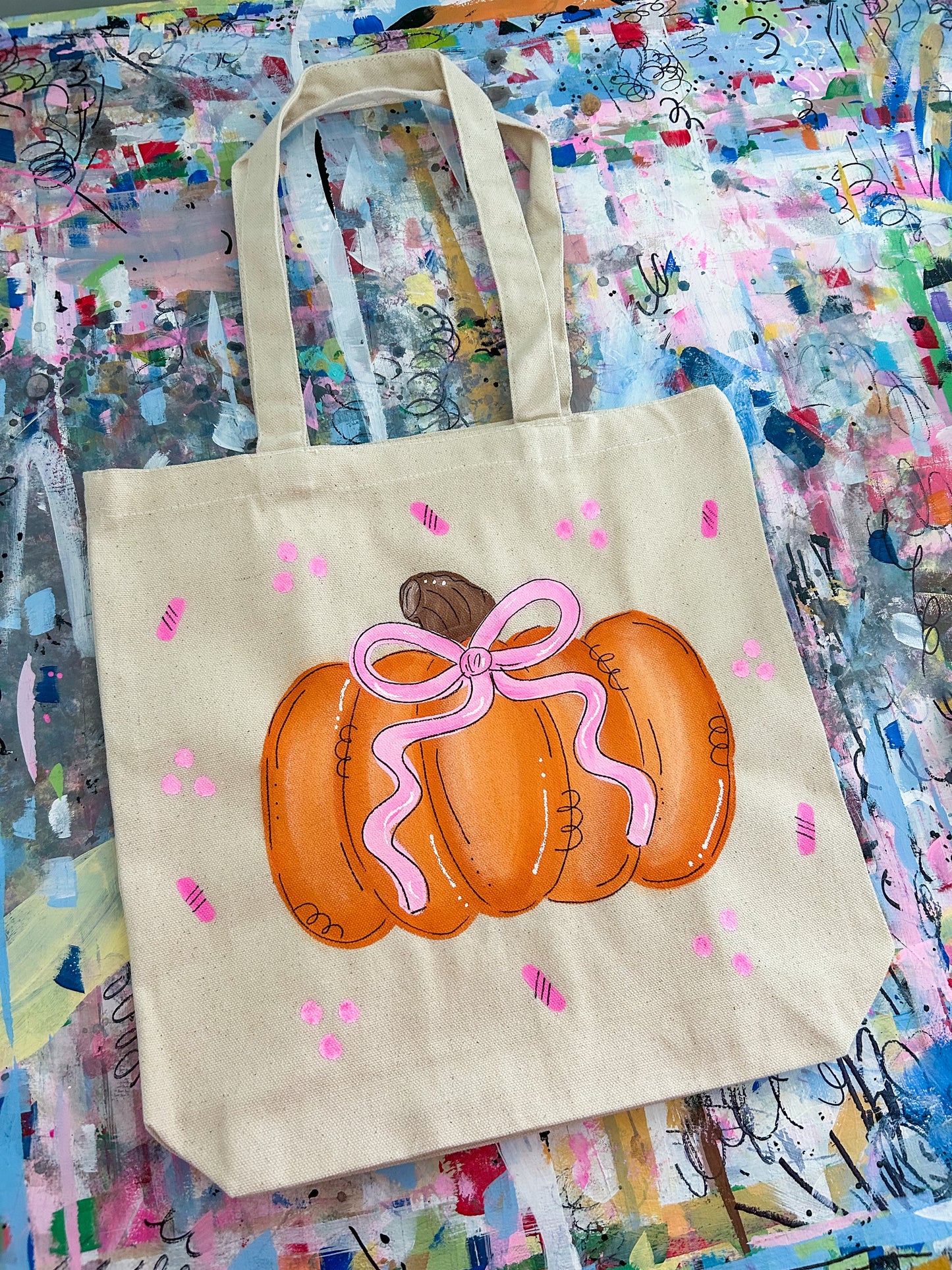 Fall Canvas Tote Design #1 | Preorder