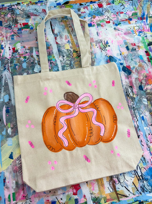 Fall Canvas Tote Design #1 | Preorder
