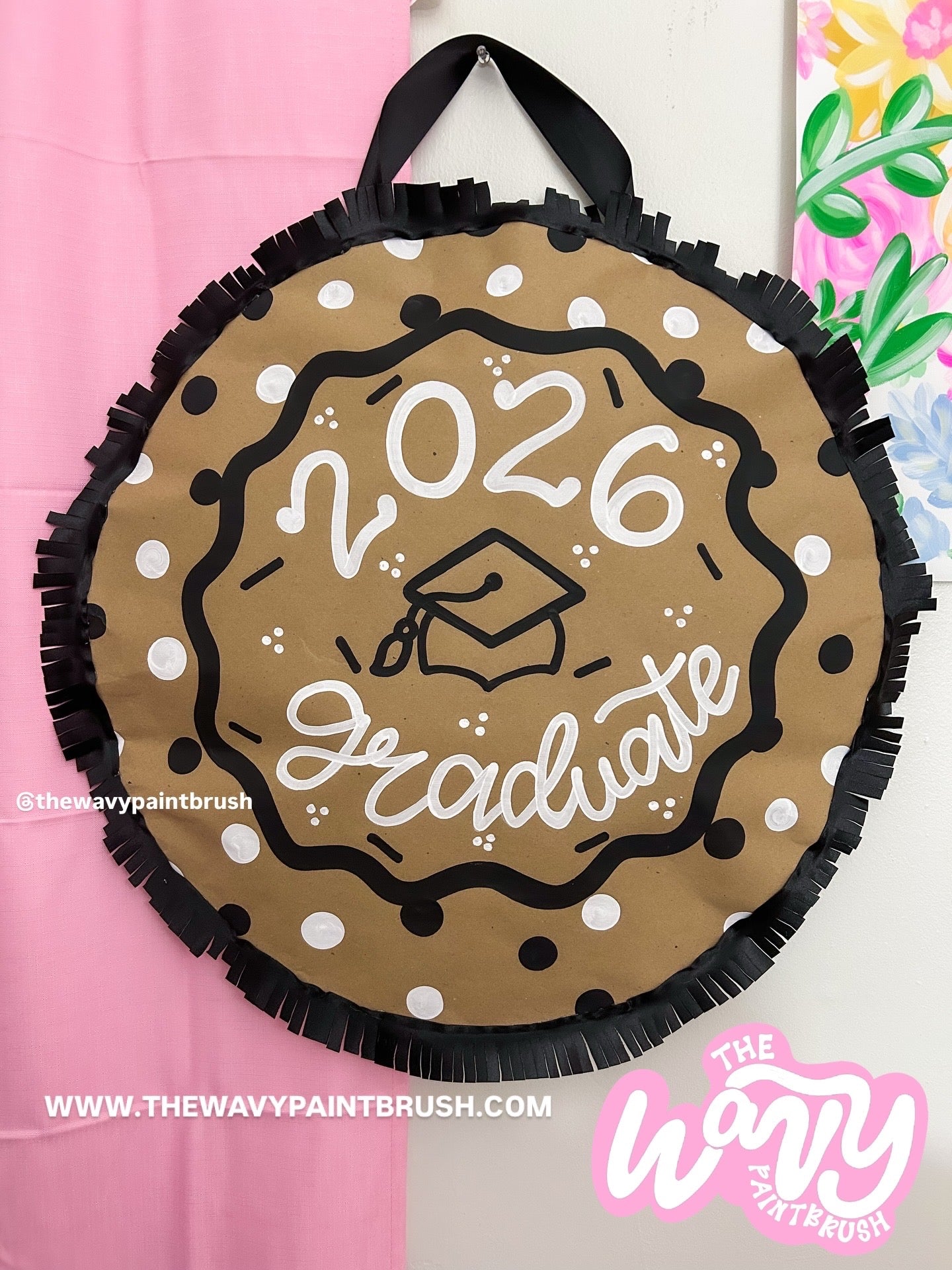 Custom POP OUT 3D Party Signs - ADDED FRINGE EDGE