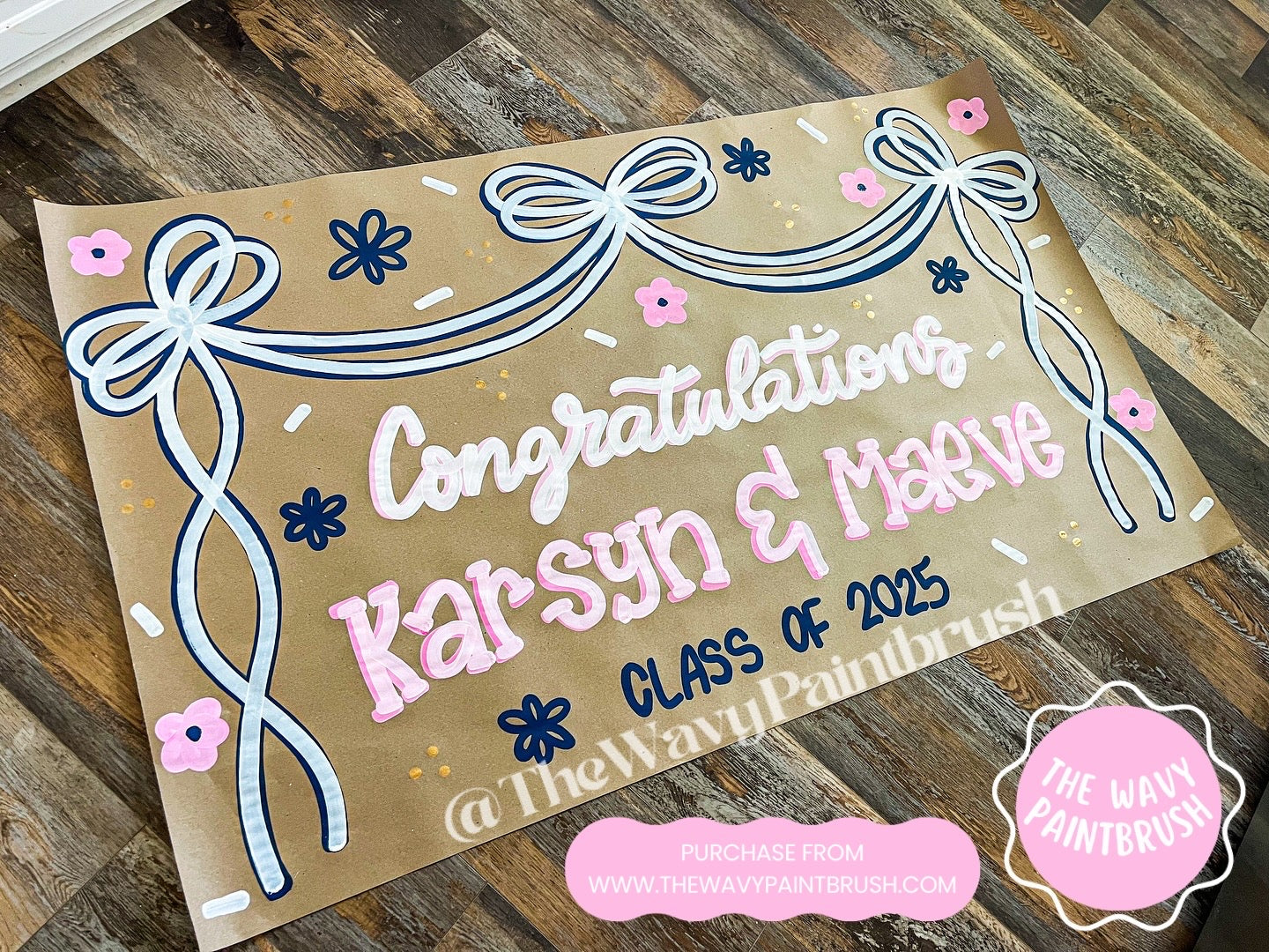 Graduation Butcher Paper Banners - Custom