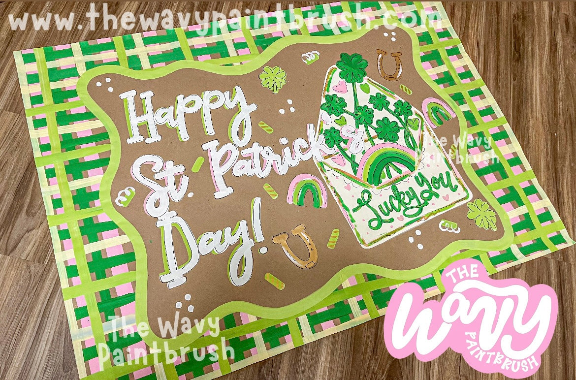 St. Patrick’s Day Banner Design #1 - PREORDER
