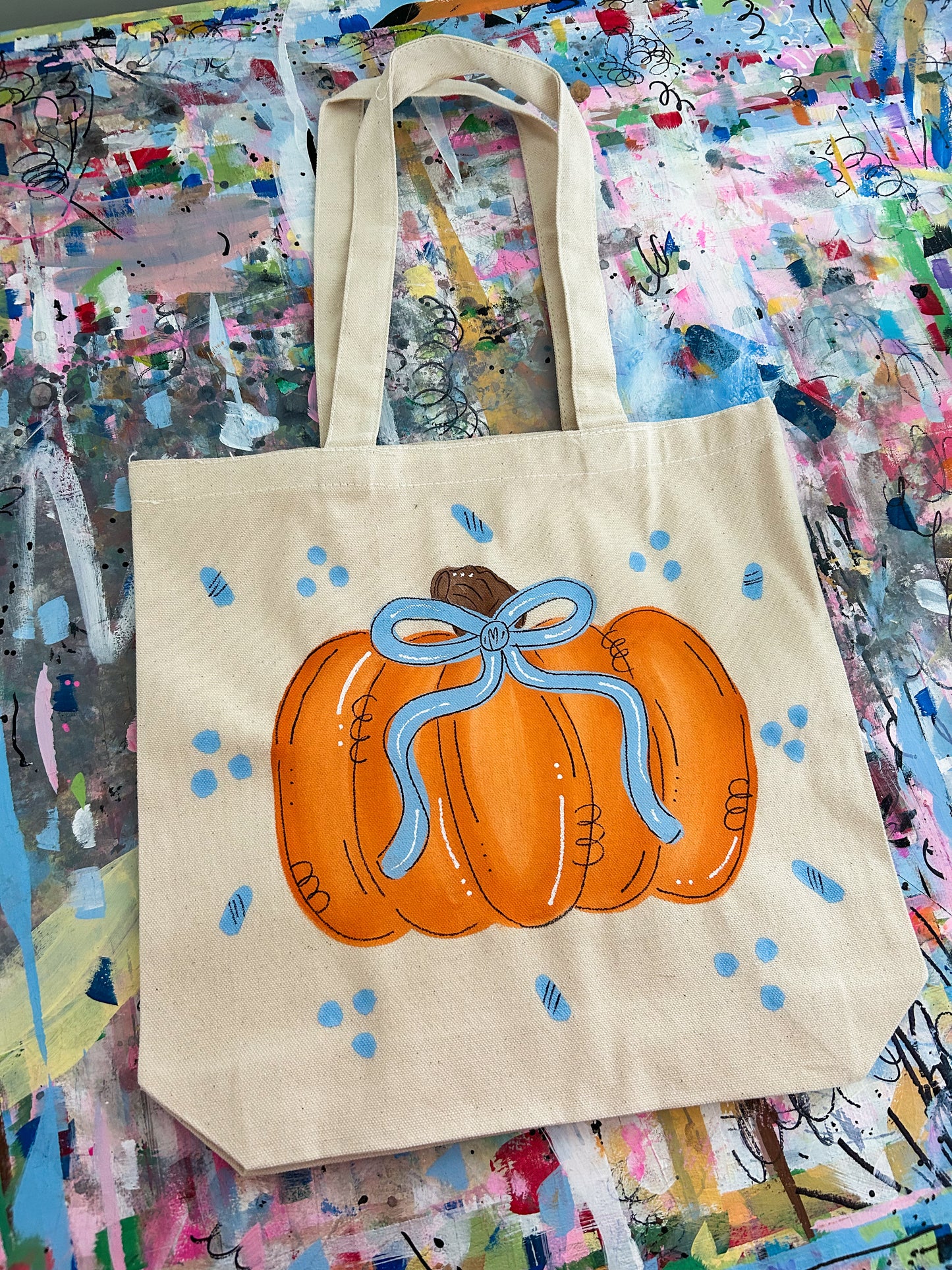 Fall Canvas Tote Design #2 | Preorder