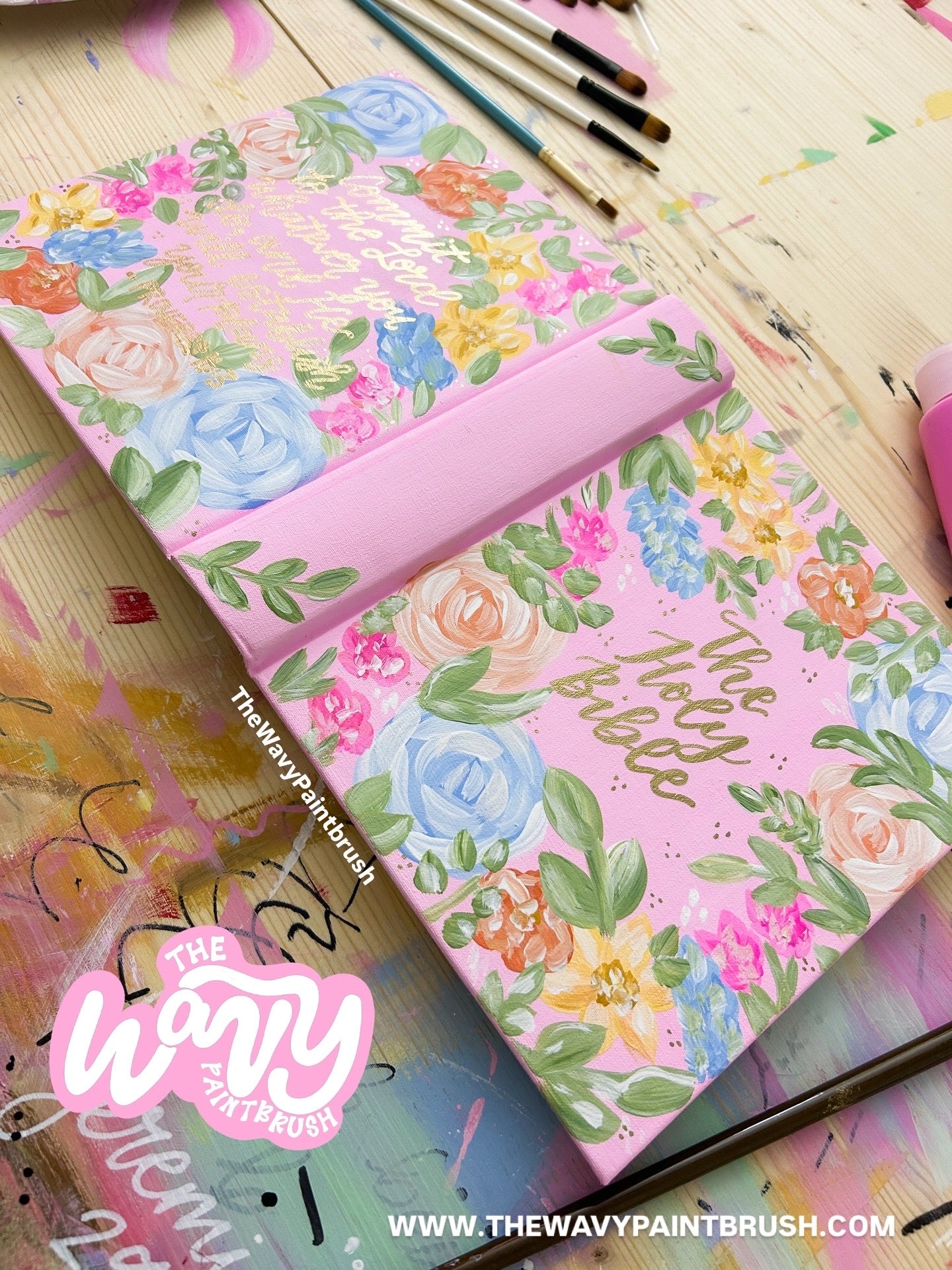 Custom Hand-Painted Bible - FULLY custom