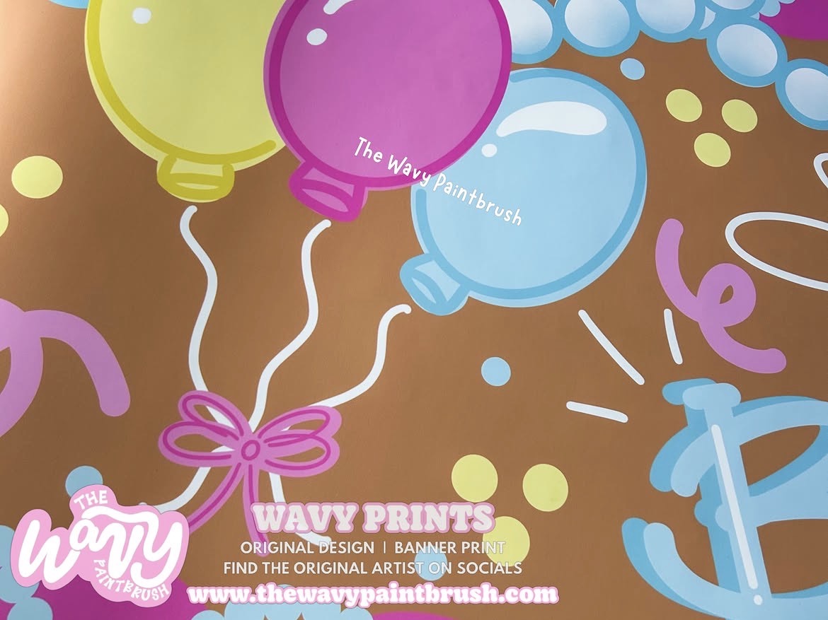 Wavy Prints - Fully Customizable Printed Banners