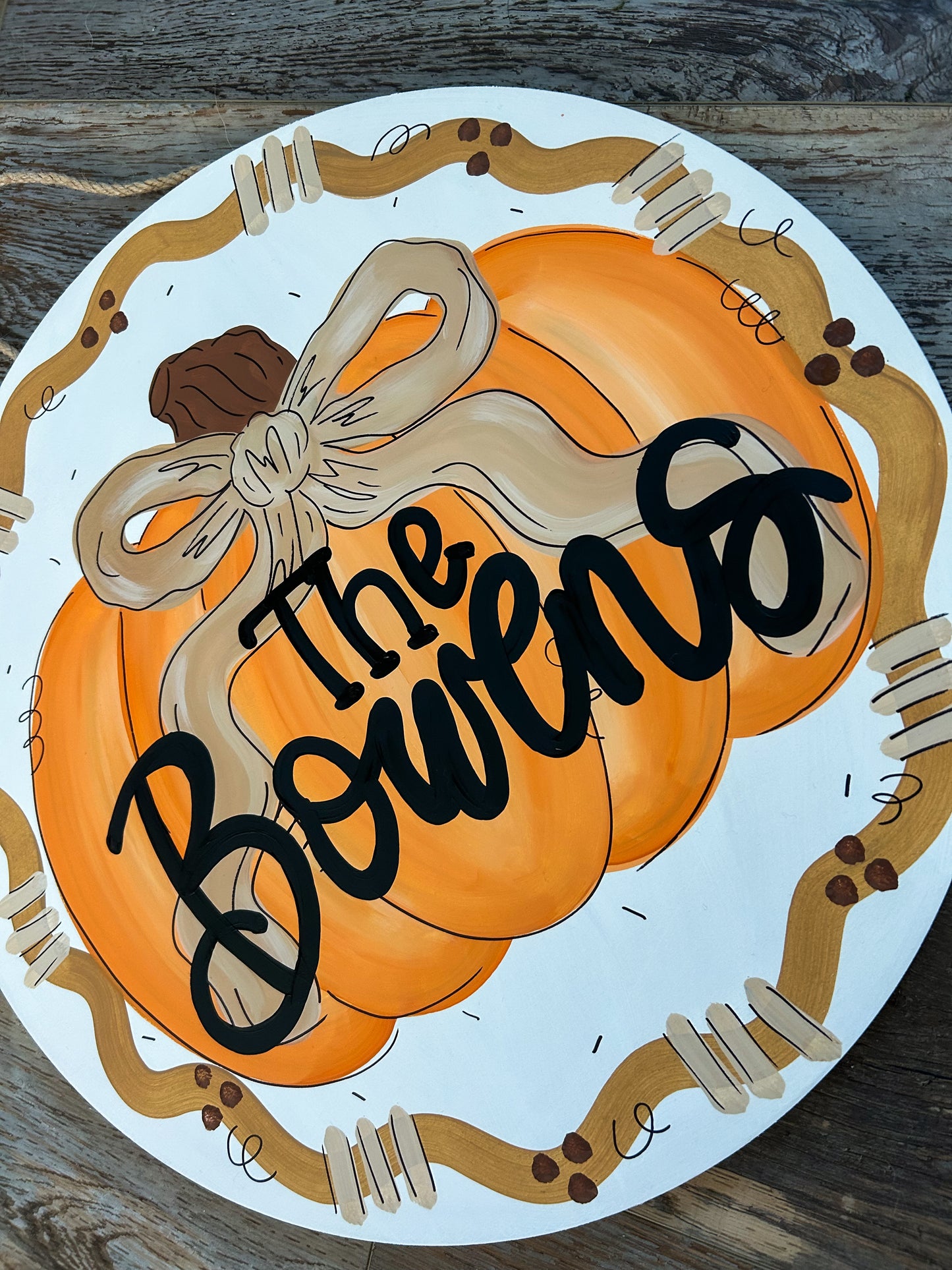 Custom | Fall Door Hanger