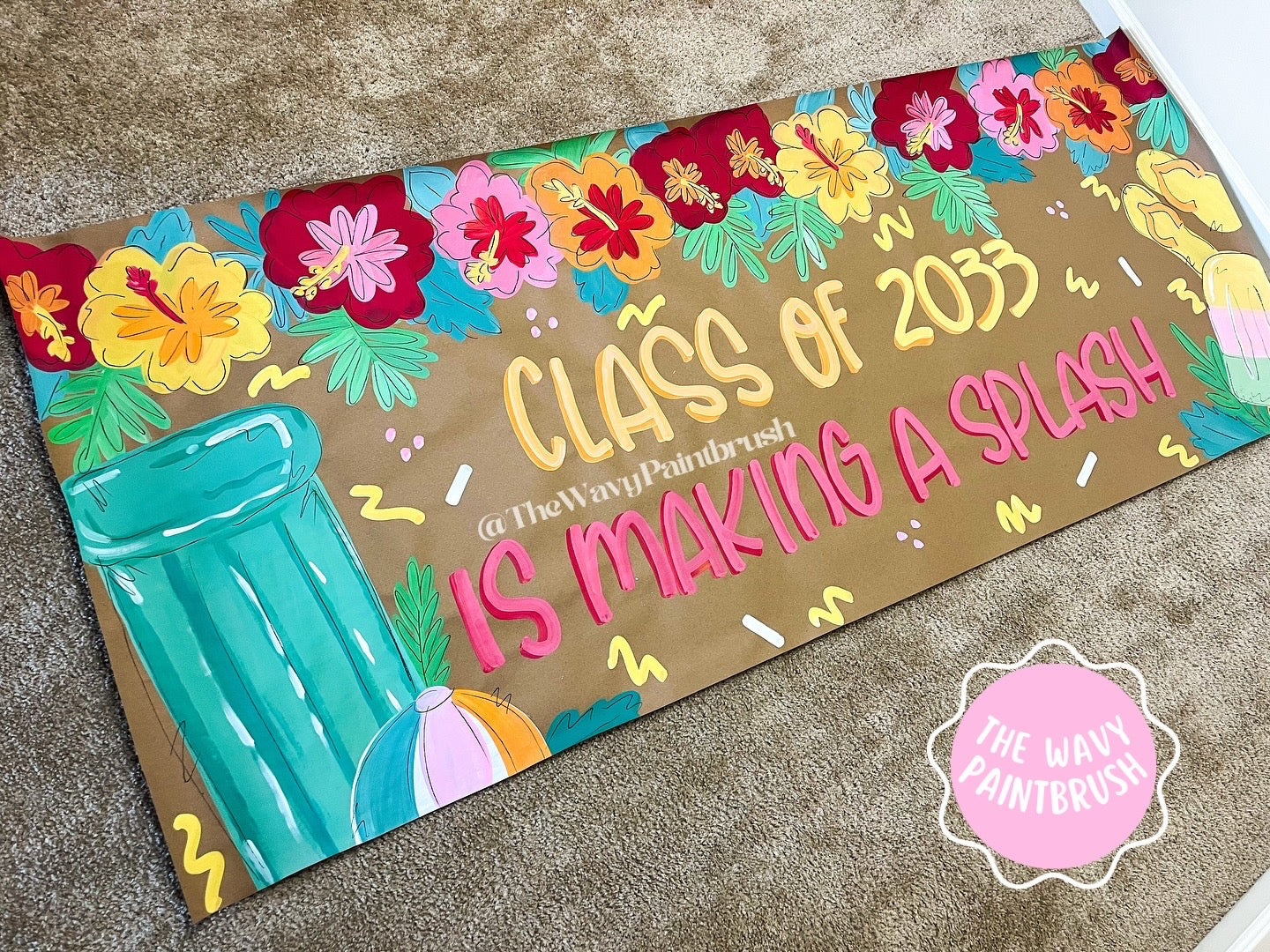 Graduation Butcher Paper Banners - Custom