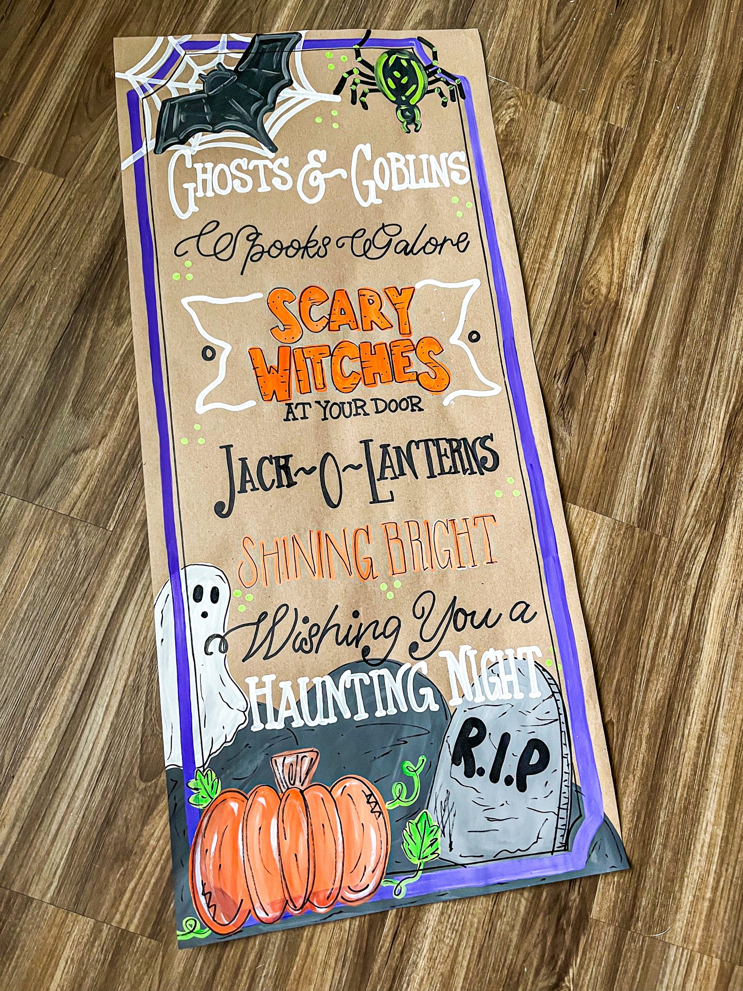 FULLY CUSTOM - Fall + Halloween Banners