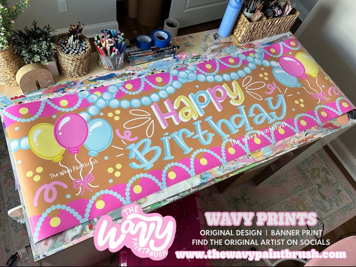 Wavy Prints - Fully Customizable Printed Banners