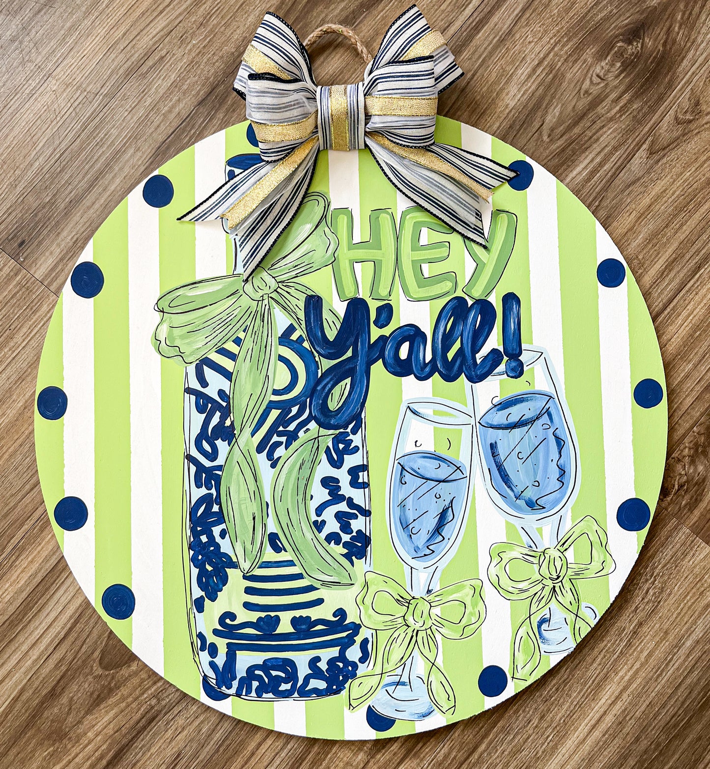Stripe Door Hanger
