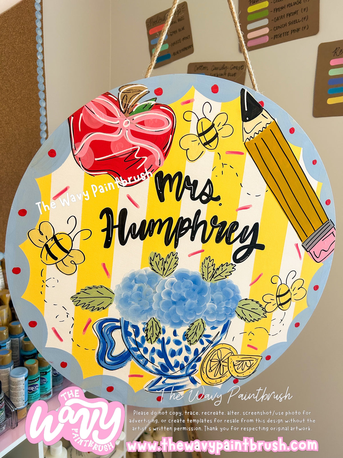 FULLY CUSTOM Door Hanger