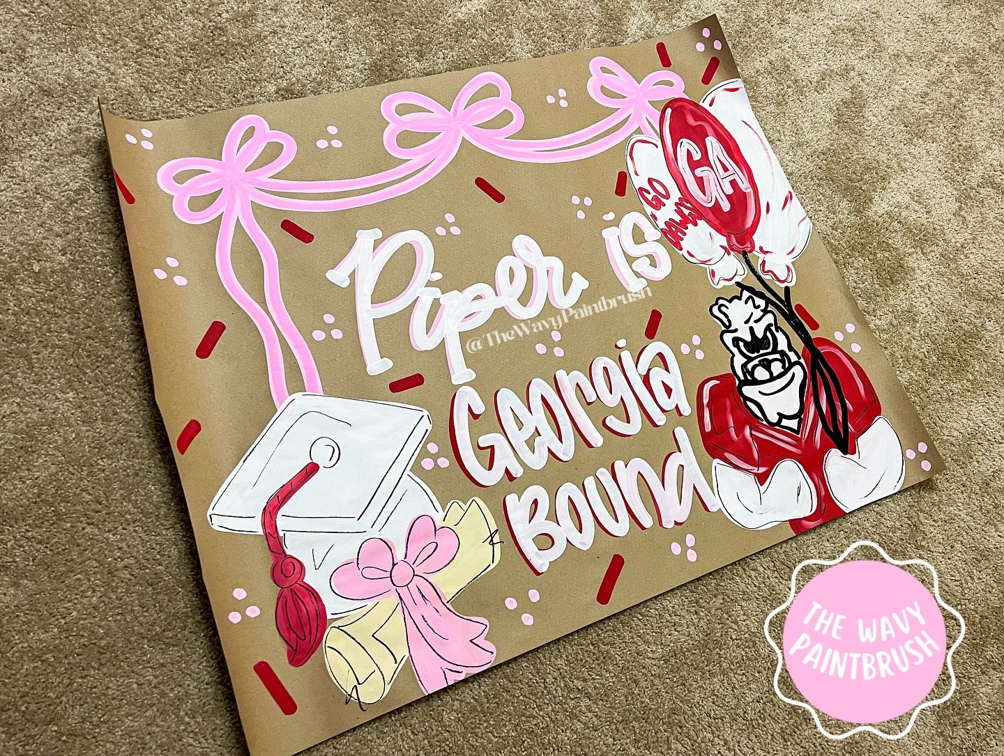 Graduation Butcher Paper Banners - Custom